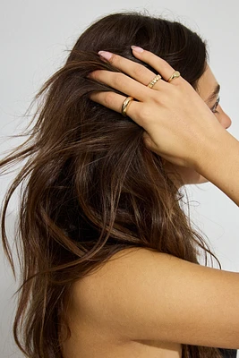 Set of 3 Signet Rings
