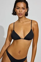 Haut de bikini triangle coulissant