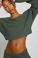 Supersoft Loose Crop Sweater