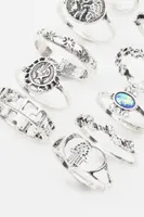 Set of 15 Vintage Style Rings