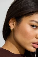 8 Pack Clean Metal Party Earrings