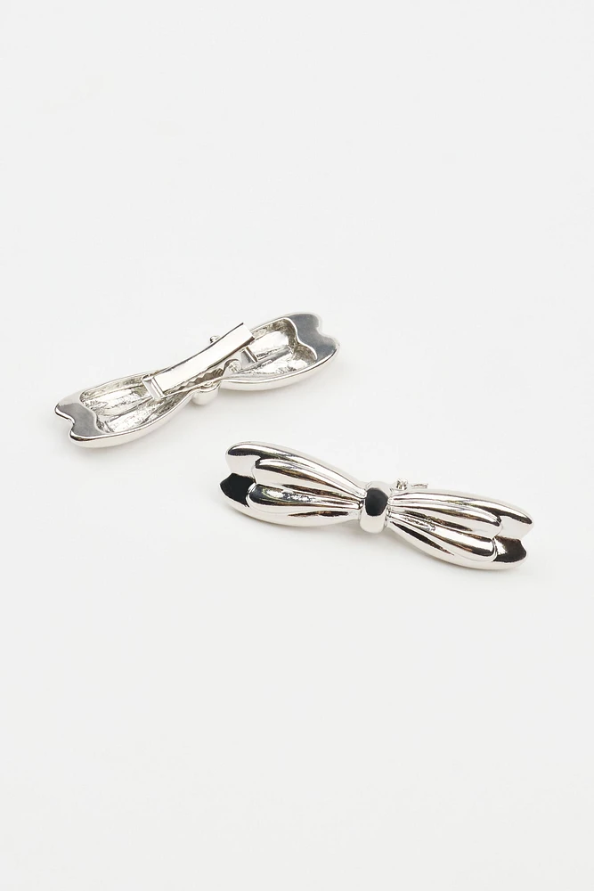 2-Pack Metal Bow Clips