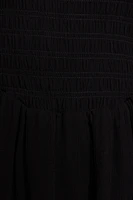 Kenzie Smocked Tiered Romper Dress