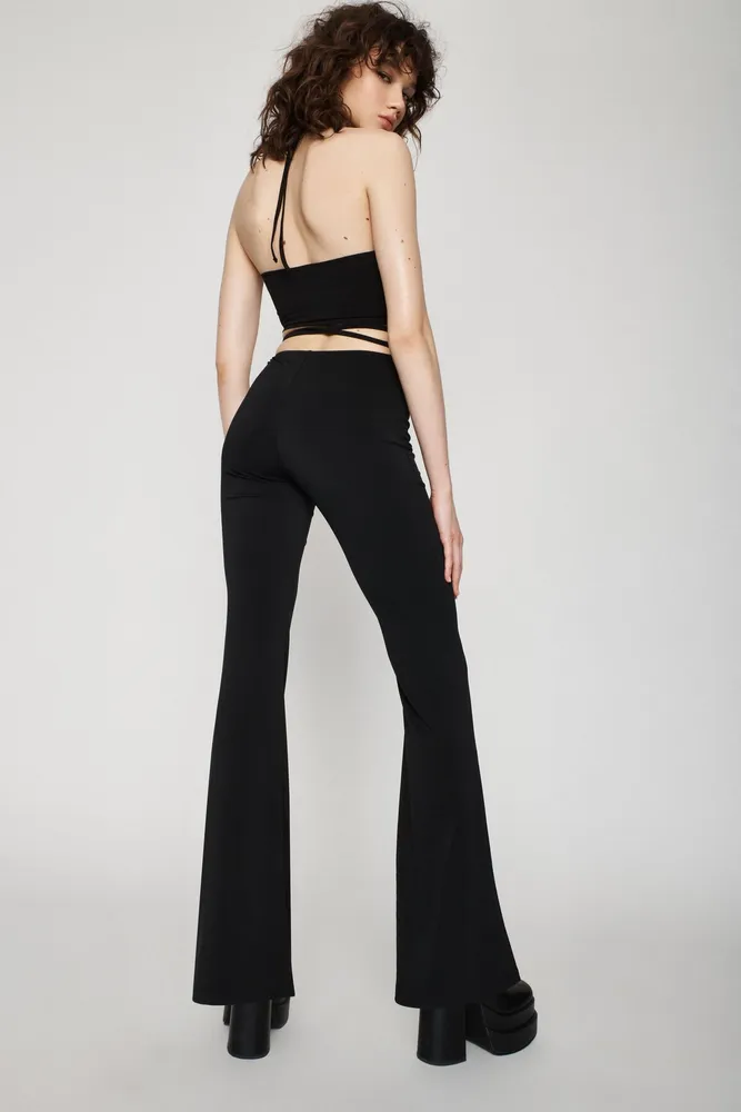 Robyn Ruched Wrap Flare Pant