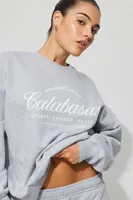 Oversized Crewneck Sweatshirt