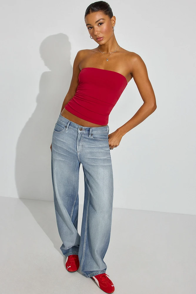 Sculpt Longline Tube Top