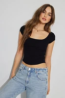 Pamela Scoop Neck Tee