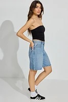 Short en denim « skater