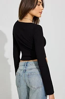 Bodycon Scoop Neck Sweater