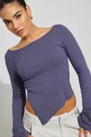 Asymmetric Bodycon Sweater