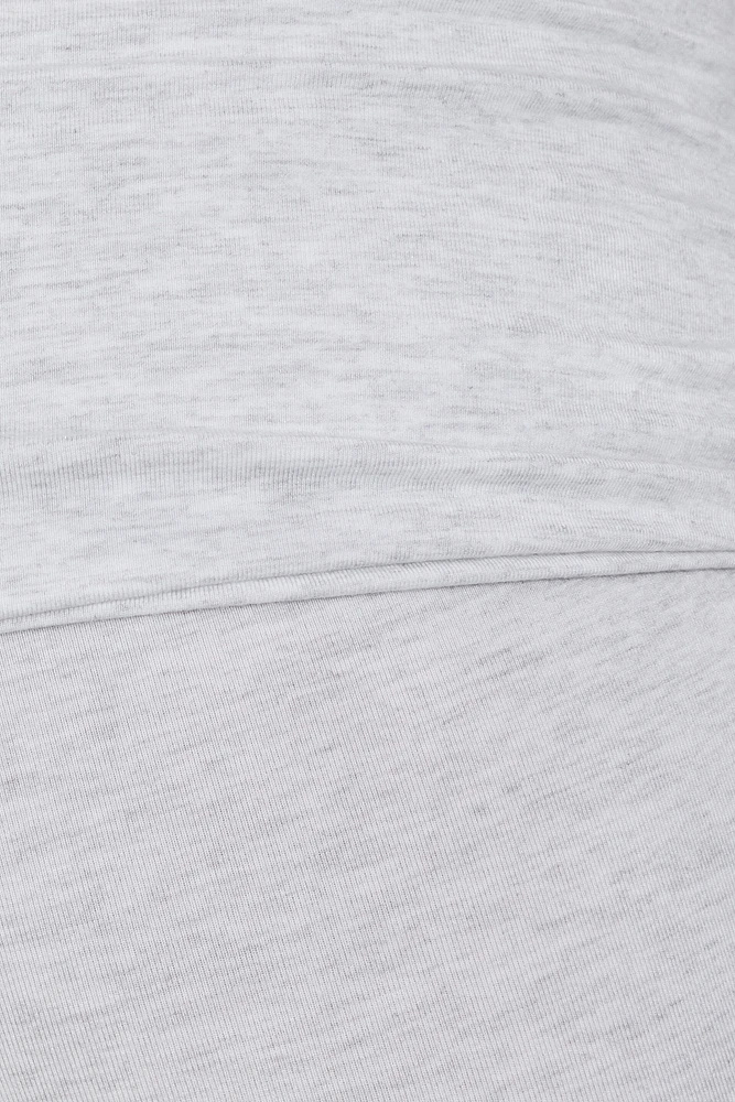 Fold Over Flare Knit Pants