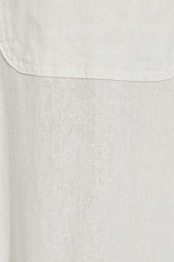 Pantalon ample en lin