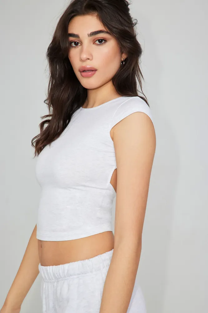 Talia Open Back Tee