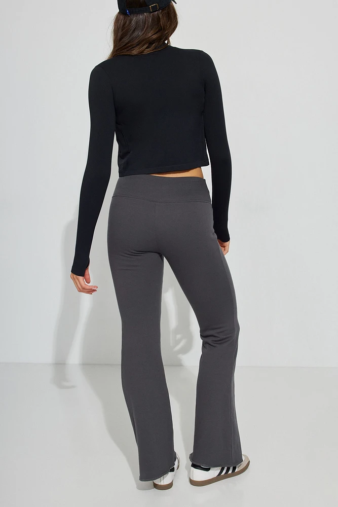 Fit And Flare Soft Terry Pant