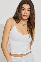 Cami Sleek en coton à col V