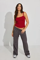 Kasey Scoop Neck Ribbed Cami