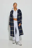 Plaid Maxi Coat