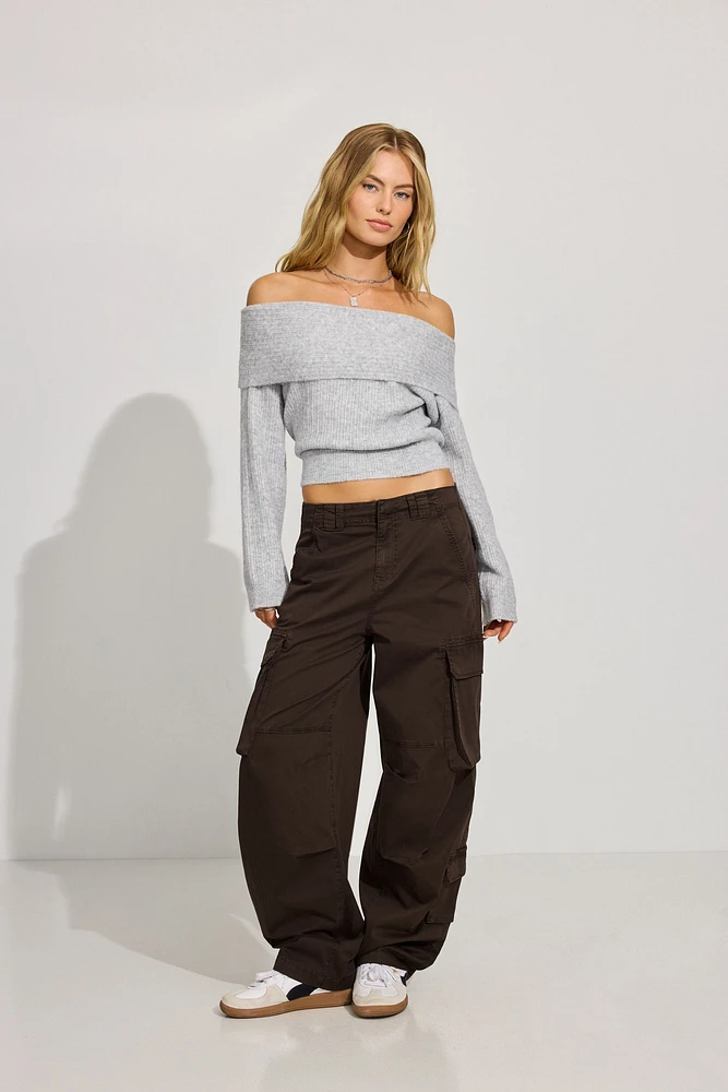 Pantalon cargo à jambe ballon Ashton