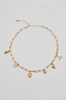 Beachcomber Charm Necklace