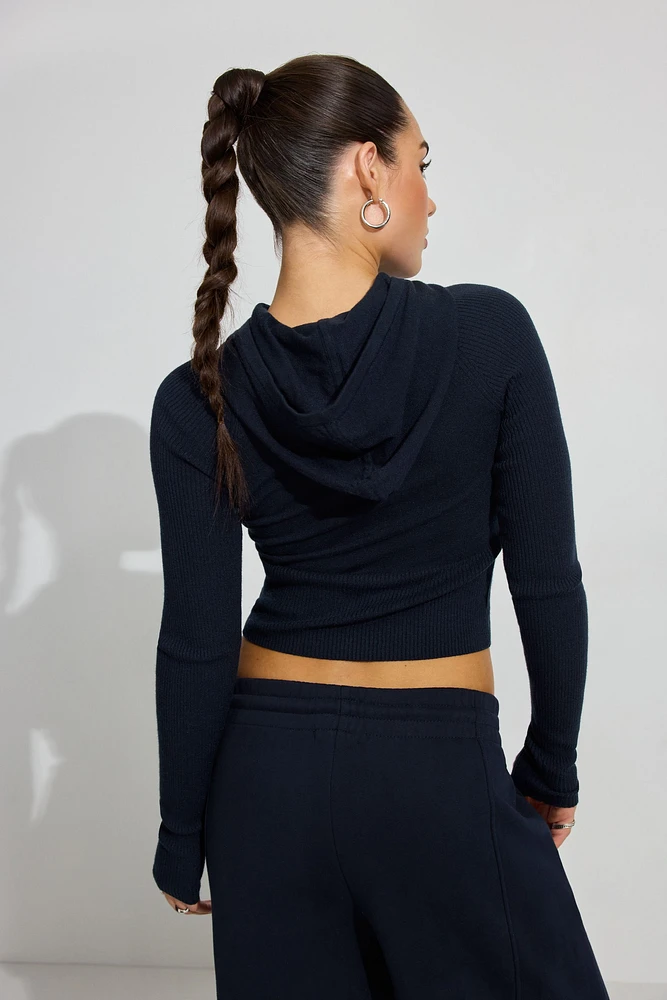 Soft Bodycon Hoodie