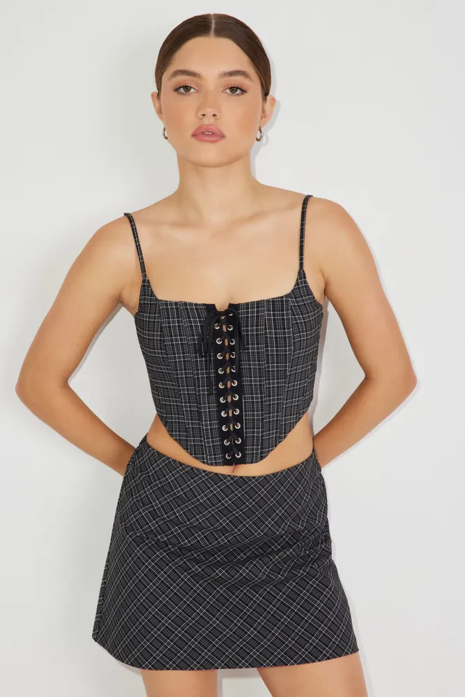 Alice Lace Up Bustier