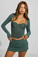 Balconette Bustier Top