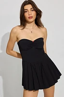 Bow Sweetheart Mini Dress