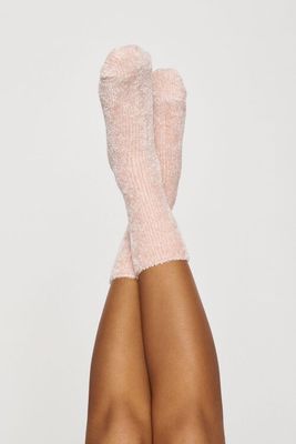 Solid Plush Socks