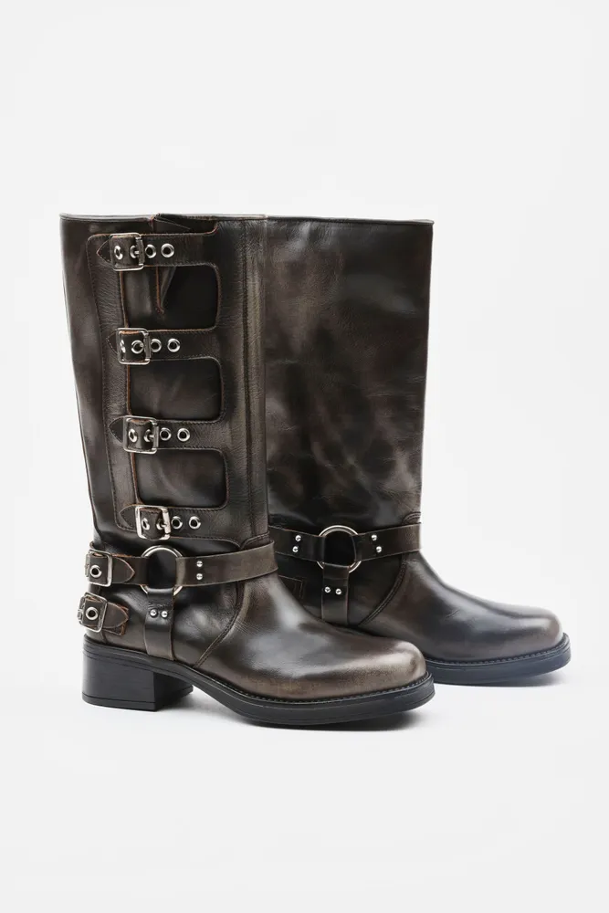 STEVE MADDEN Brocks Knee High Boots