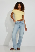 Relaxed Straight Jeans