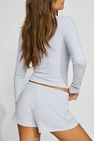 Rib Sleep Shorts