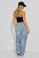 Low Rise Baggy Jeans