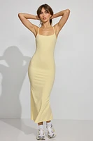 Sleek Scoop Cami Maxi Dress
