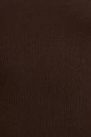 Cowl Back Short Sleeve Top