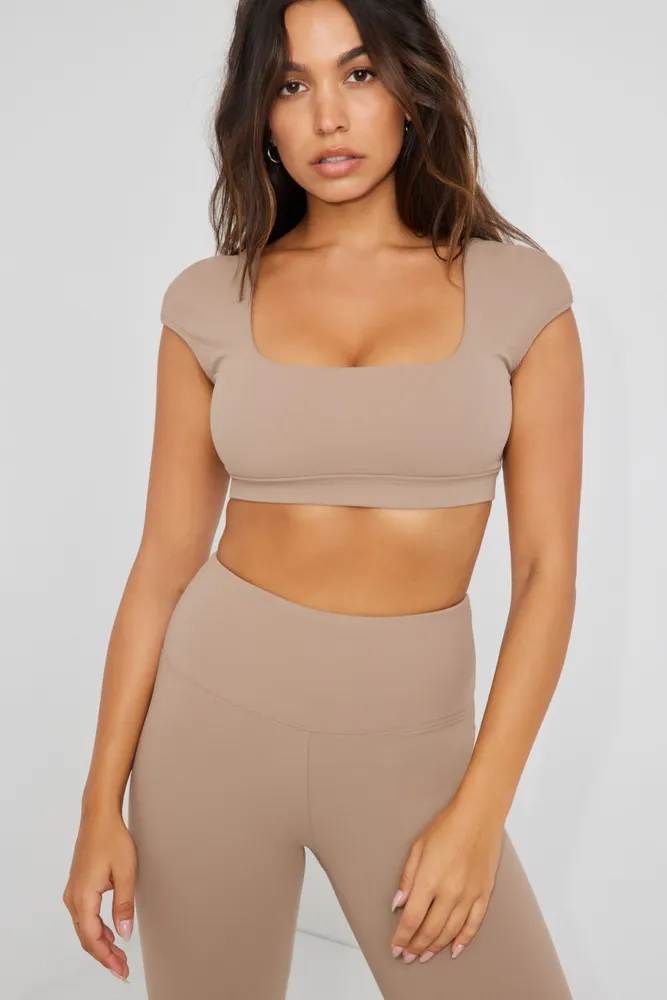 Scoop Back Active Top