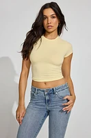 Crewneck Cropped T-Shirt