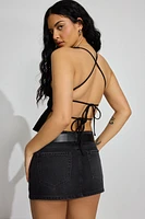 Plunge Flyaway Tank Top