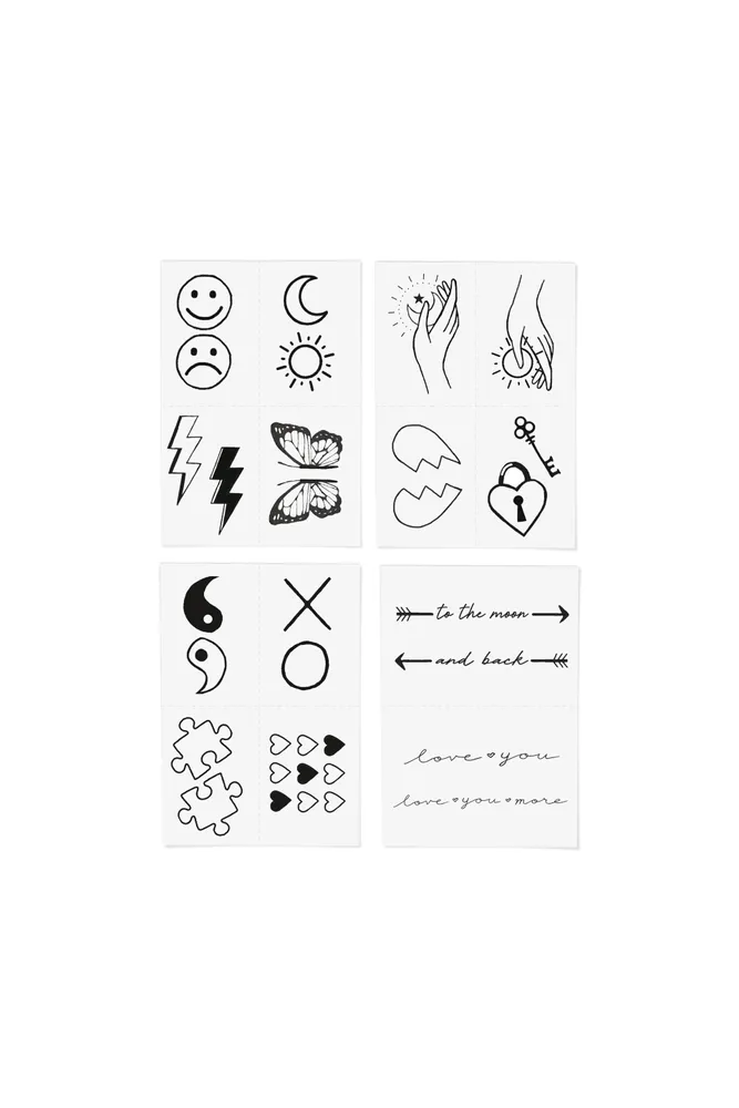 INKED BY DANI Temporary Tattoos
