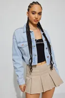 Boyfriend Crop Jacket