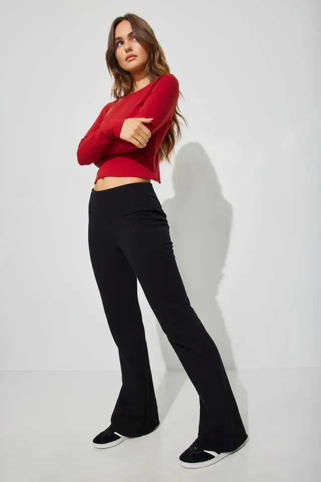 Women's Perfect Fit Pants, Fleece-Backed Slim-Leg
