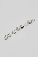 Ensemble de 8 boucles d’oreilles épurées