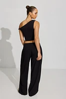 Low Rise Relaxed Trousers