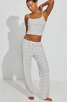 Wide Leg Ribbed Pants