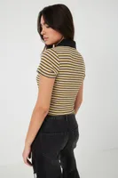 LEVI'S Jenni Cropped Polo Top