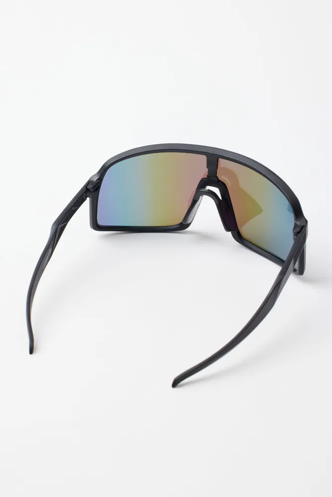 Oversized Racer Sunglasses