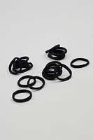 Pack of 18 Seamless Hair Elastics