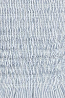 Linen Smocked Tube Top