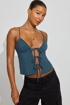 Tie Front Cami Top