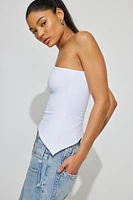 Asymmetric Off Shoulder Tank Top