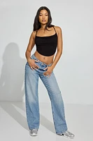 Cowl Strappy Back Top